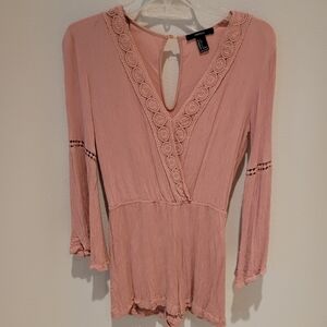 Forever 21 Pink Women's Romper